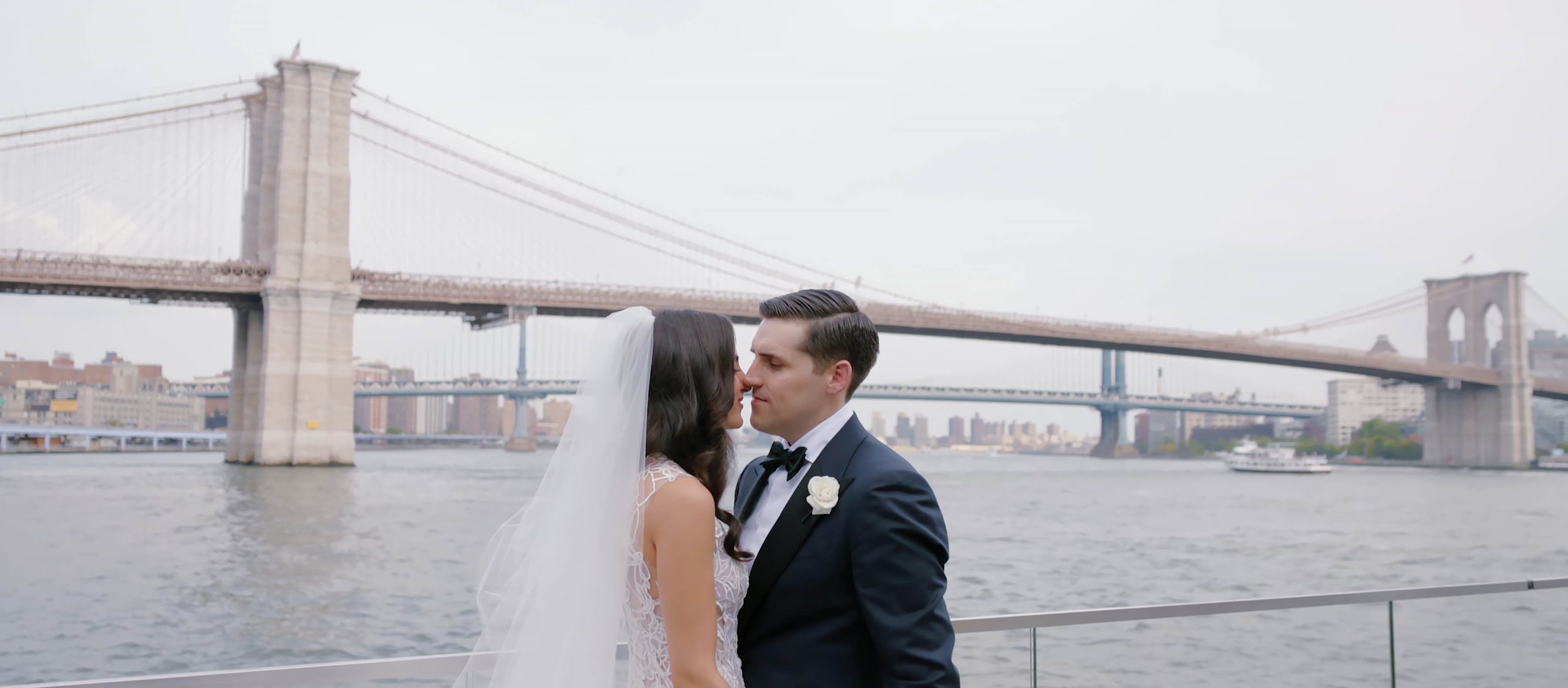 Rooftop wedding overlooking Nashville