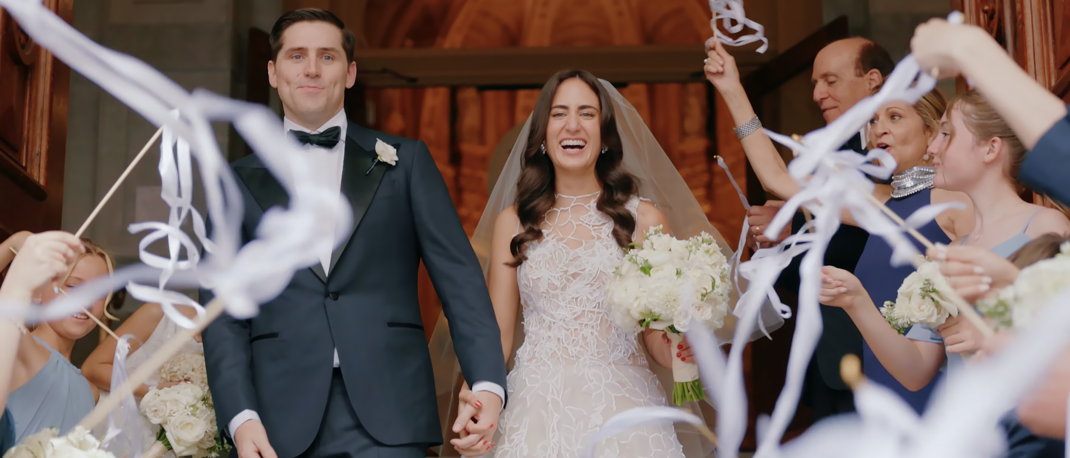 Allison and Sean at their New York City wedding