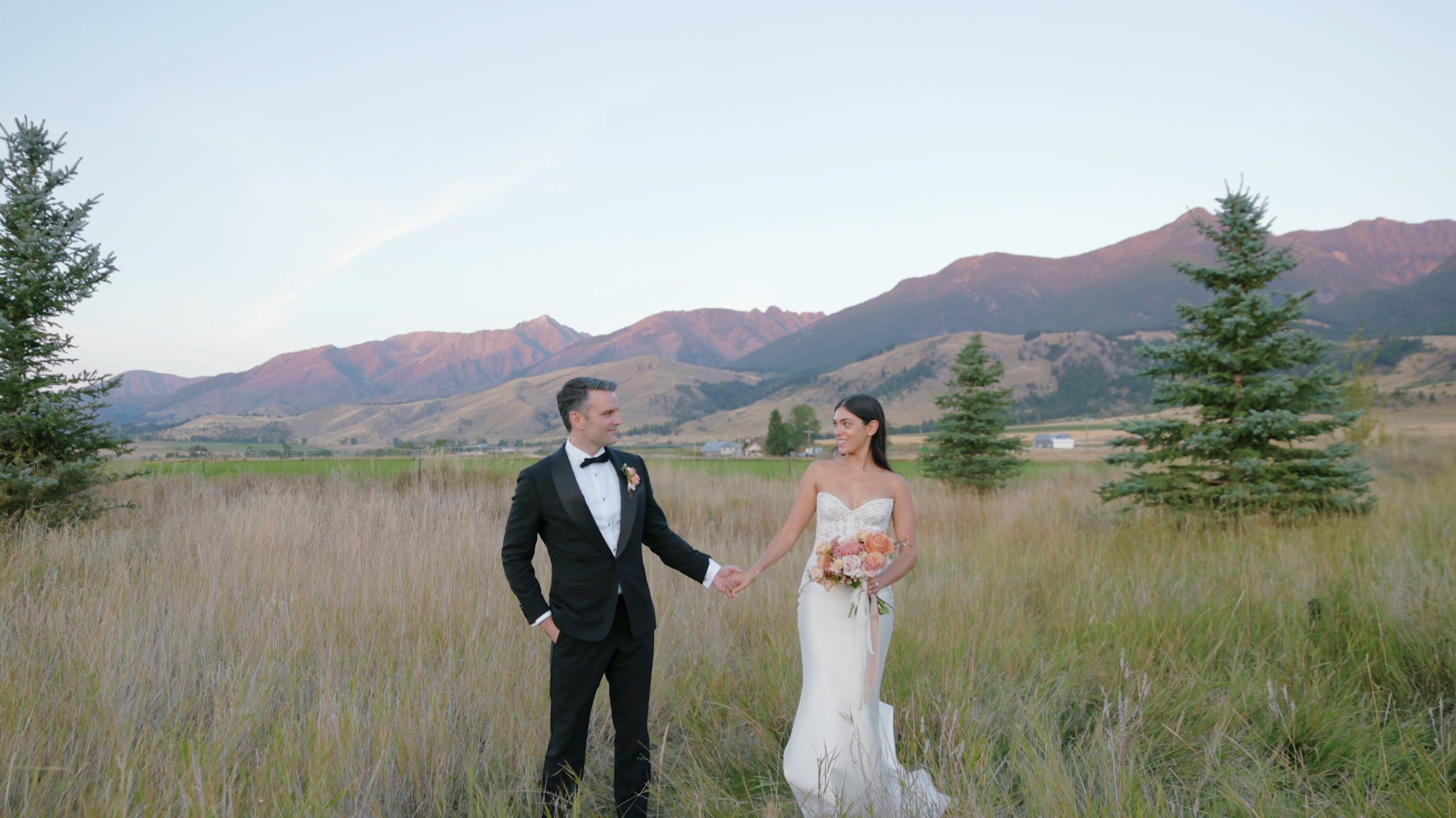 Dreamy Montana wedding featured on Style Me Pretty